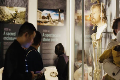 Make time to visit the visitor centre at Stonehenge