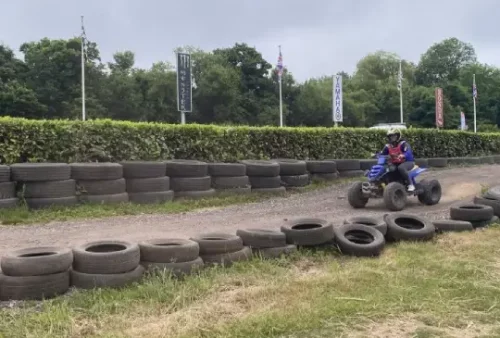 Quad Bike Racing near Stonehenge