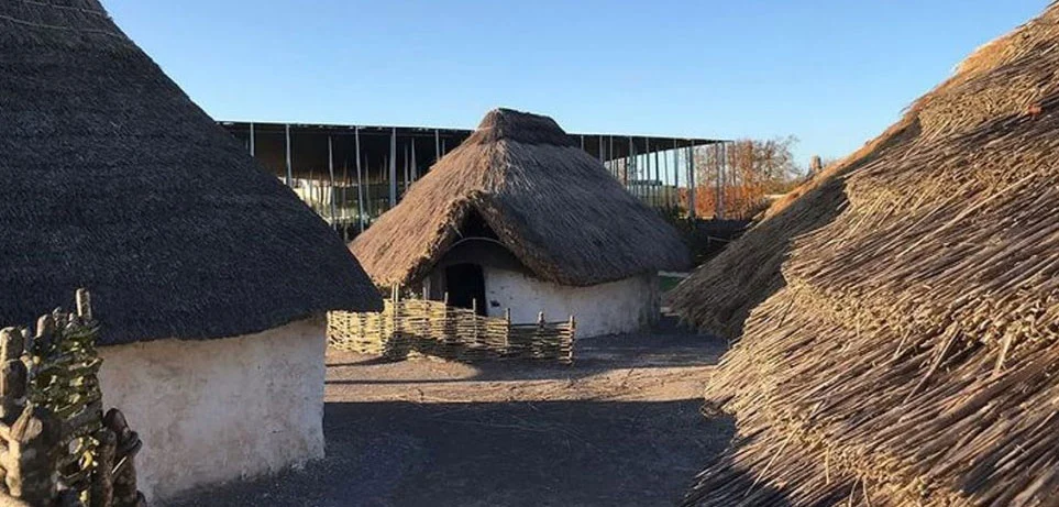 See the neolithic homes at Stonehenge